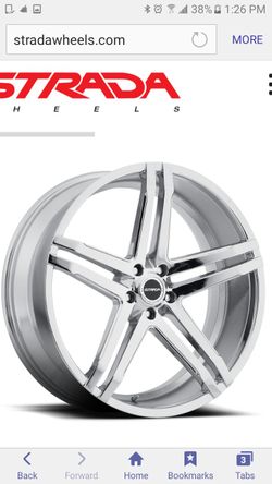 Brand new still on the box strada wheels
