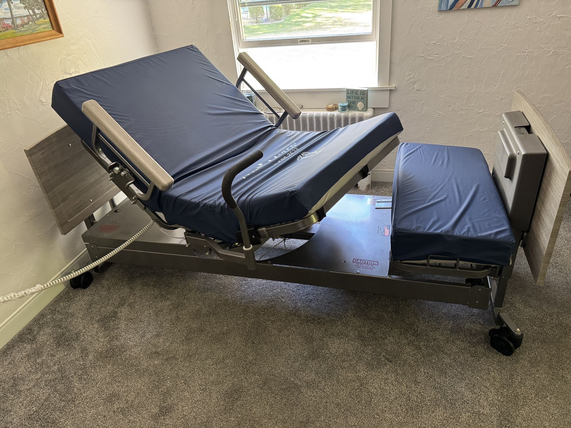 Med-Mizer Active care Height Adjustable Hospital Bed