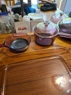 Visions Cookware Set with Pyrex Baking Dish