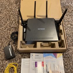 Nighthawk  X4S AC 2600 Smart WiFi router.
