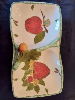 Lefton's Fall Serving/candy Dish