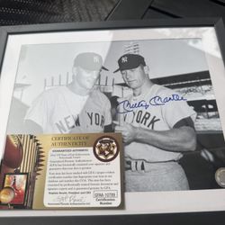 Mickey Signed Photograph(Authenticated!)