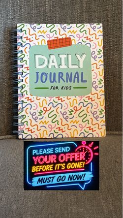 Daily Journal for Kids Spiral Notebook