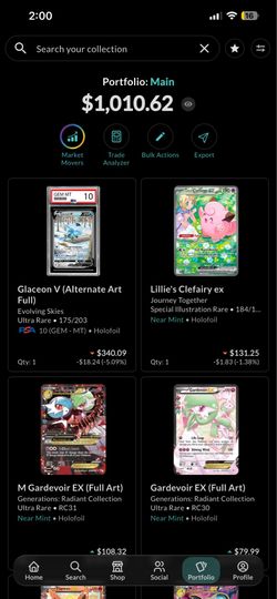 Pokemon collection
