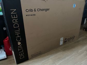 Delta Children Convertible Crib and Sealy Crib Mattress
