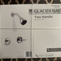  Glacier bay Two Handle Shower Set