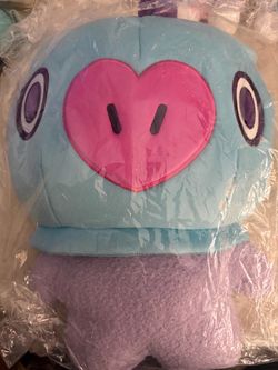 Large Blue BT21 Plush Stuffed Animal