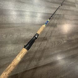 135$!! Freshonesss Custom 6’4-10 Lb ML Two Piece Fishing Casting Rod. 