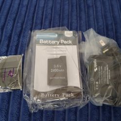 Battery and charger N Battery Cover for psp system