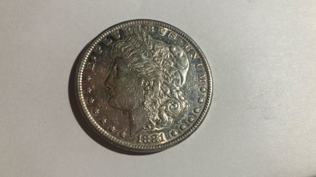 1881 Morgan Silver Dollar Coin San Francisco 