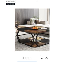 Tribesigns 40inch Square Coffee Table