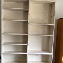 Large Bookshelf  - Sturdy- Must Haul On Your Own By 4/29/24