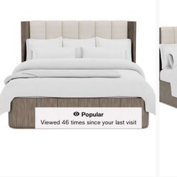 Frandlyn King Upholstered Bed