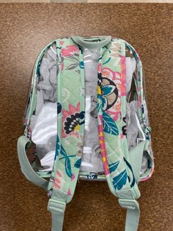 Vera Bradley hotsell Clearly Colorful Stadium Backpack