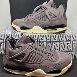 A Ma Maniére × Air Jordan 4 Retro 'Violet Ore' Brand New Size 9