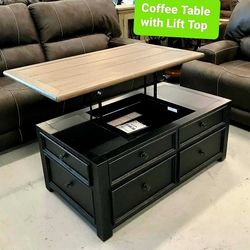 Coffee Table With Lift Top 

💥 Brand New 👍İn Stock 
