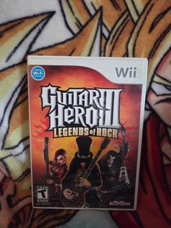 Guitar Hero 3 Legends of Rock for Nintendo Wii