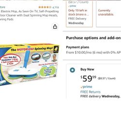 Floor, Police, Motorized Mop