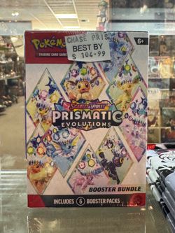 Pokemon Prismatic Evolutions Booster Bundle