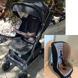 Nuna Stroller + Safety 1st Car Seat – Complete Travel System