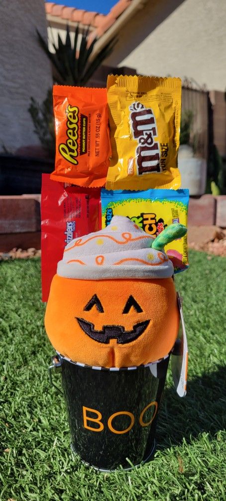 Halloween Gift Basket Bucket (Delivery Available)π»π₯