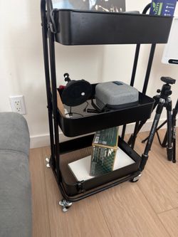 3 Tier Rolling Cart