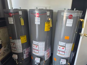 New Water Heater Rheem Performance Plus