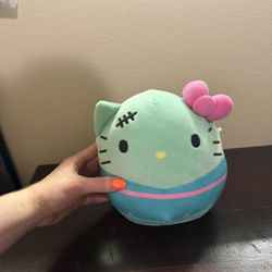 Squishmallows 8" Hello Kitty FrankenKitty Plush Collectible Stuffed Animal Toy