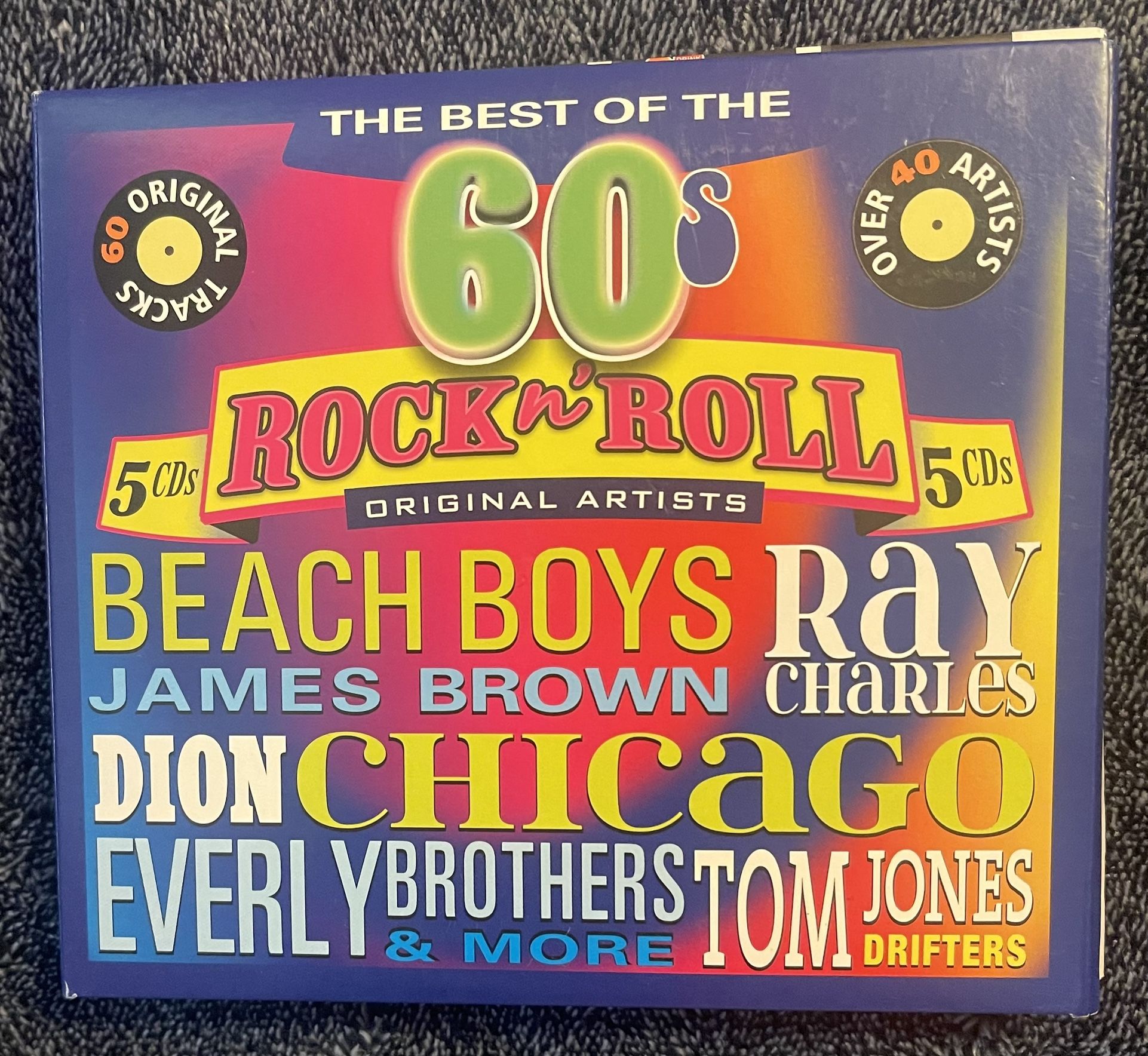 60s Rock N’ Roll Original Artist CD