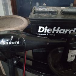 Trolling Motor/Battery/Anchor 