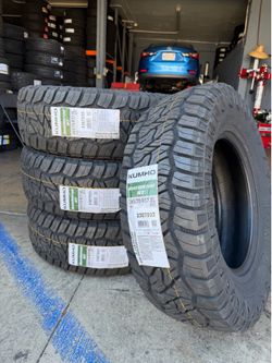 265/70/17 KUMHO RT 4 NEW TIRES INSTALLED ✅ INSTALADAS ✅ we do Aligment