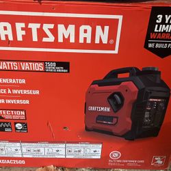 Craftsman 2200W Inverter Generator – Like New, Open Box