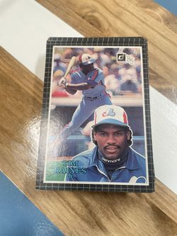 85 Donruss Oversized Baseball Cards