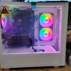 Gaming PC (Ryzen 5 1500X 4C/8T 3.5 GHZ, RX 5500XT 4GB, 16GB RAM, 128 GB SSD, 500GB HDD, B350 MOBO)