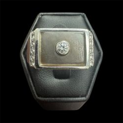 💎 14K White Gold Diamond Ring 💎