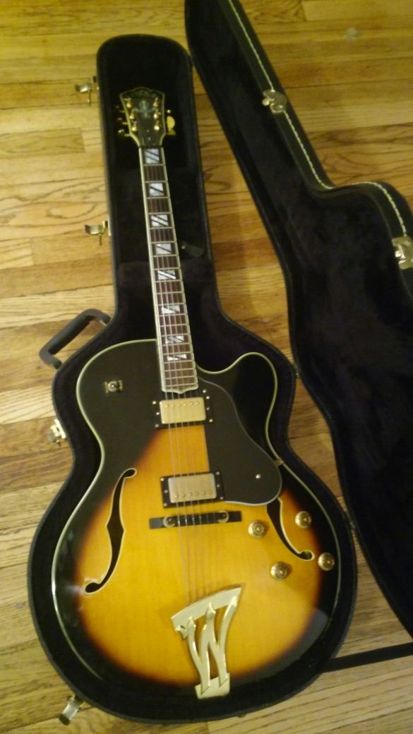 Washburn wes Montgomery j6 jazz guitar