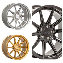 F1R 18 inch rim 5x112 5x100 5x114 (only 5 down payment / no credit check)