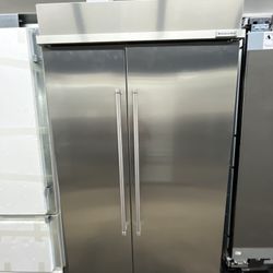 Kitchen Aid Built In Stainless Steel 48” Refrigerator Counter Depth 