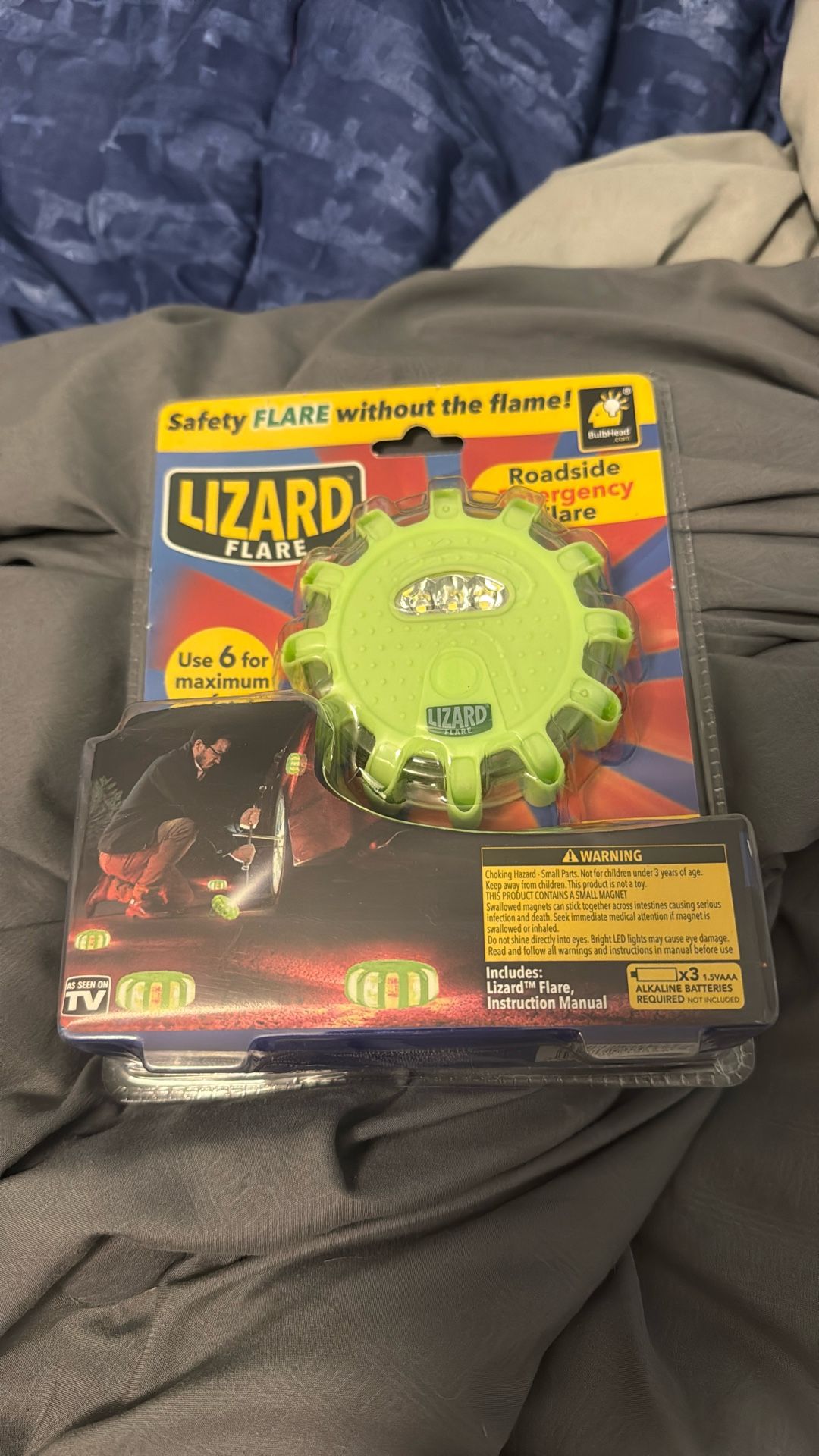 Emergency Lizard Light