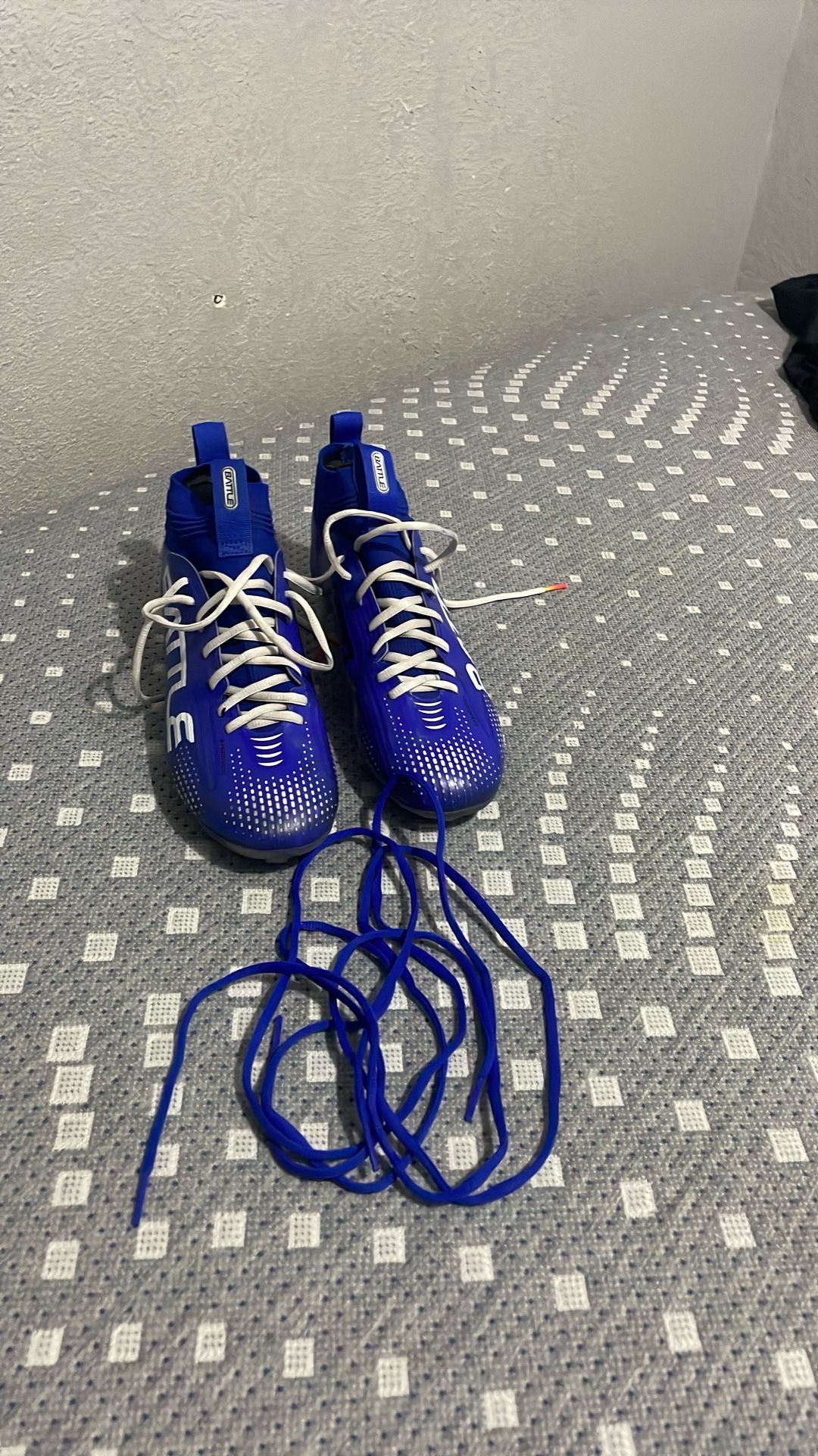 Battle Blue Cleats