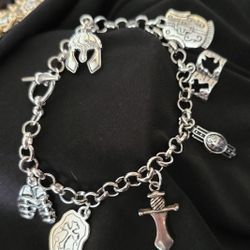 Armor Of God Charm Bracelet