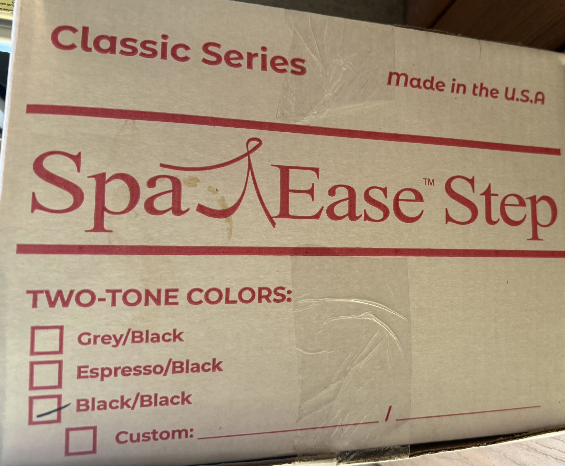 Hot Tub: Spa Stairs