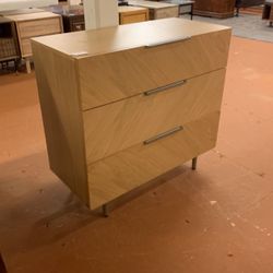 Oak 3 Drawer Dresser 