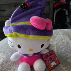 Hello Kitty Halloween Witch Plushy 