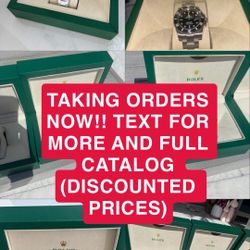 WATCH WAREHOUSE TEXT FOR MORE