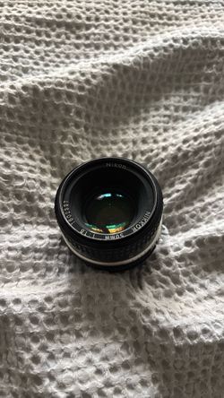 Nikon 50mm Nikkor lens