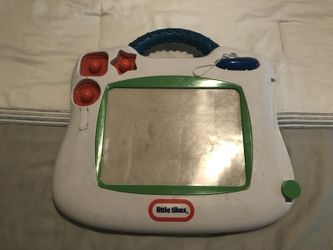 Little tikes magnetic doodle board and alphabet chalkboard