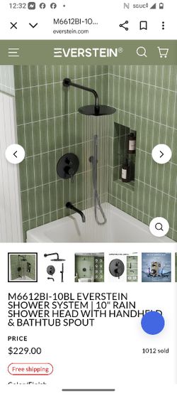 Brand New Luxury Shower System