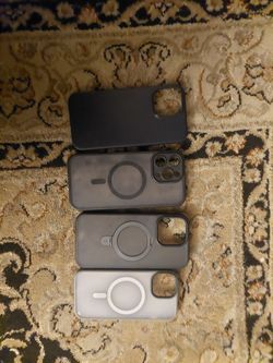 Lot of 4 MagSafe iPhone Cases – Mixed Sizes & Styles all for 20