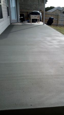 Concrete work specials